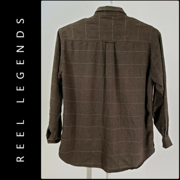 Reel Legend Men Button Front Career Formal Shirt - Picture 2 of 7